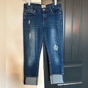Hudson’s Cuffed Denim Capris